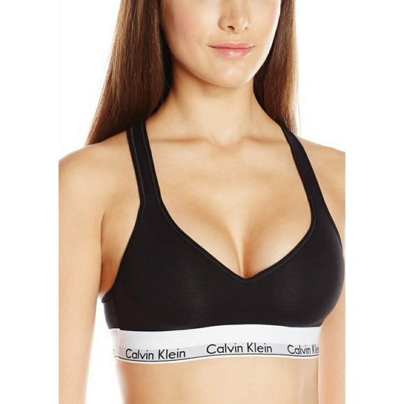 Calvin Klein Modern Cotton Lightly Lined Bralette - Picture 4 of 4